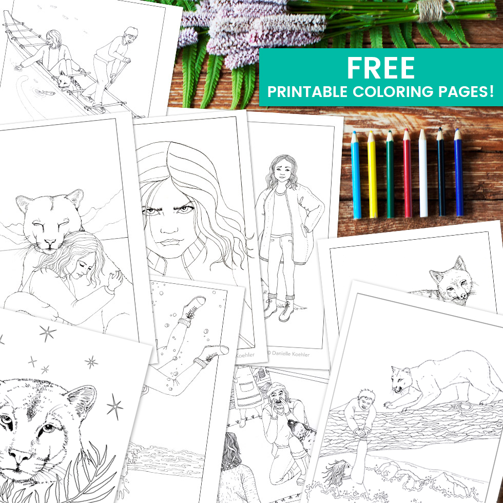 Free Coloring Pages - Danielle Koehler